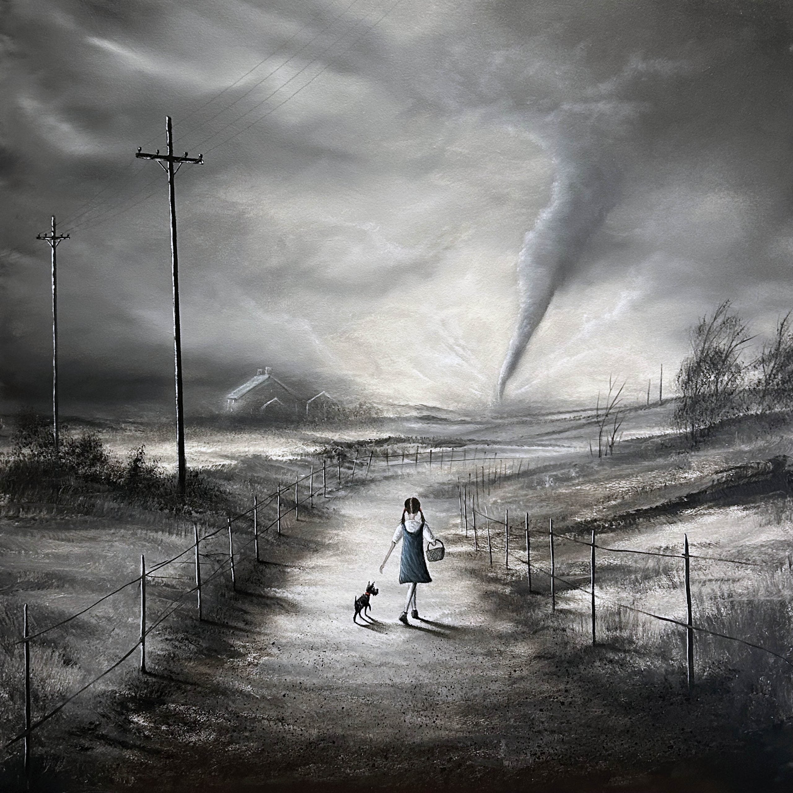 Whirlwind To Oz - Limited Edition Art Print by Danny Abrahams