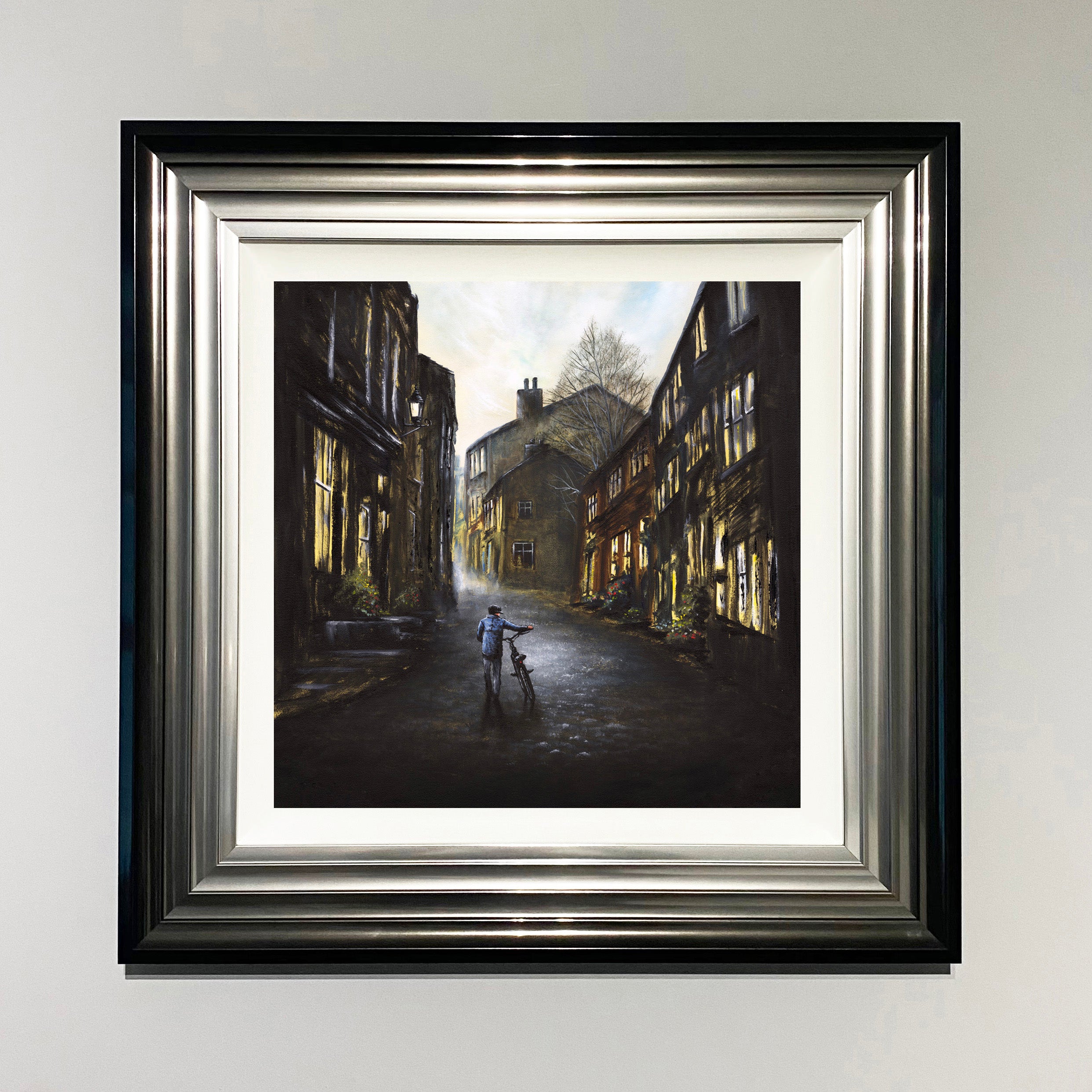 By'Eck Its An Uphill Struggle - Limited Edition Art Print by Danny Abrahams