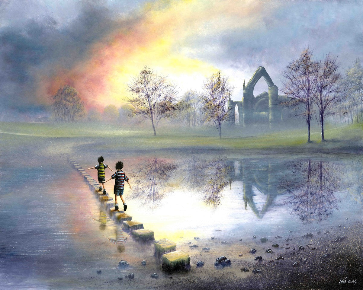Childhood Memories At Bolton Abbey - Limited Edition Art Print by Danny Abrahams