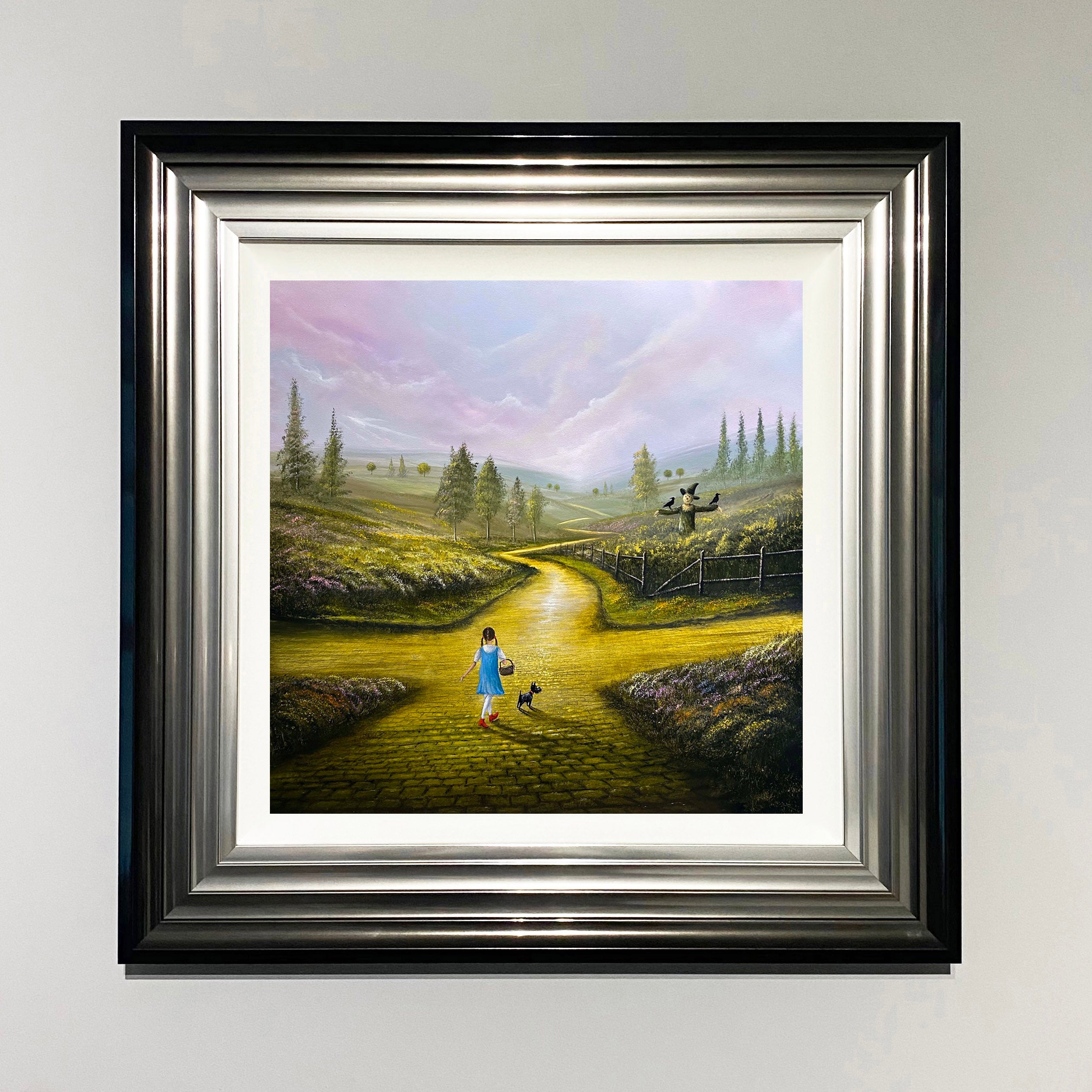 Follow The Yellow Brick Road - Limited Edition Art Print by Danny Abrahams