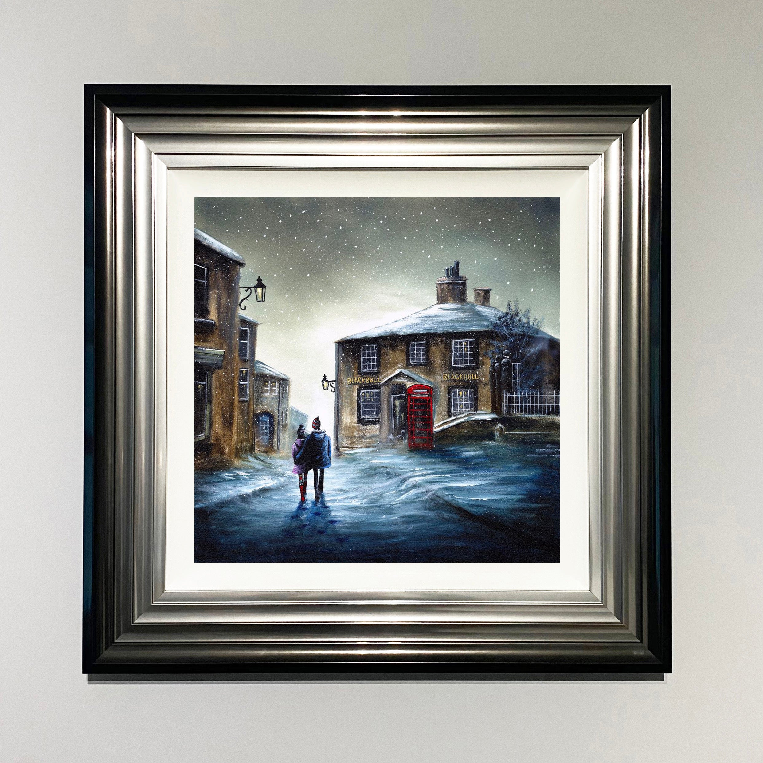 Silently The Snowflakes Fall - Limited Edition Art Print by Danny Abrahams