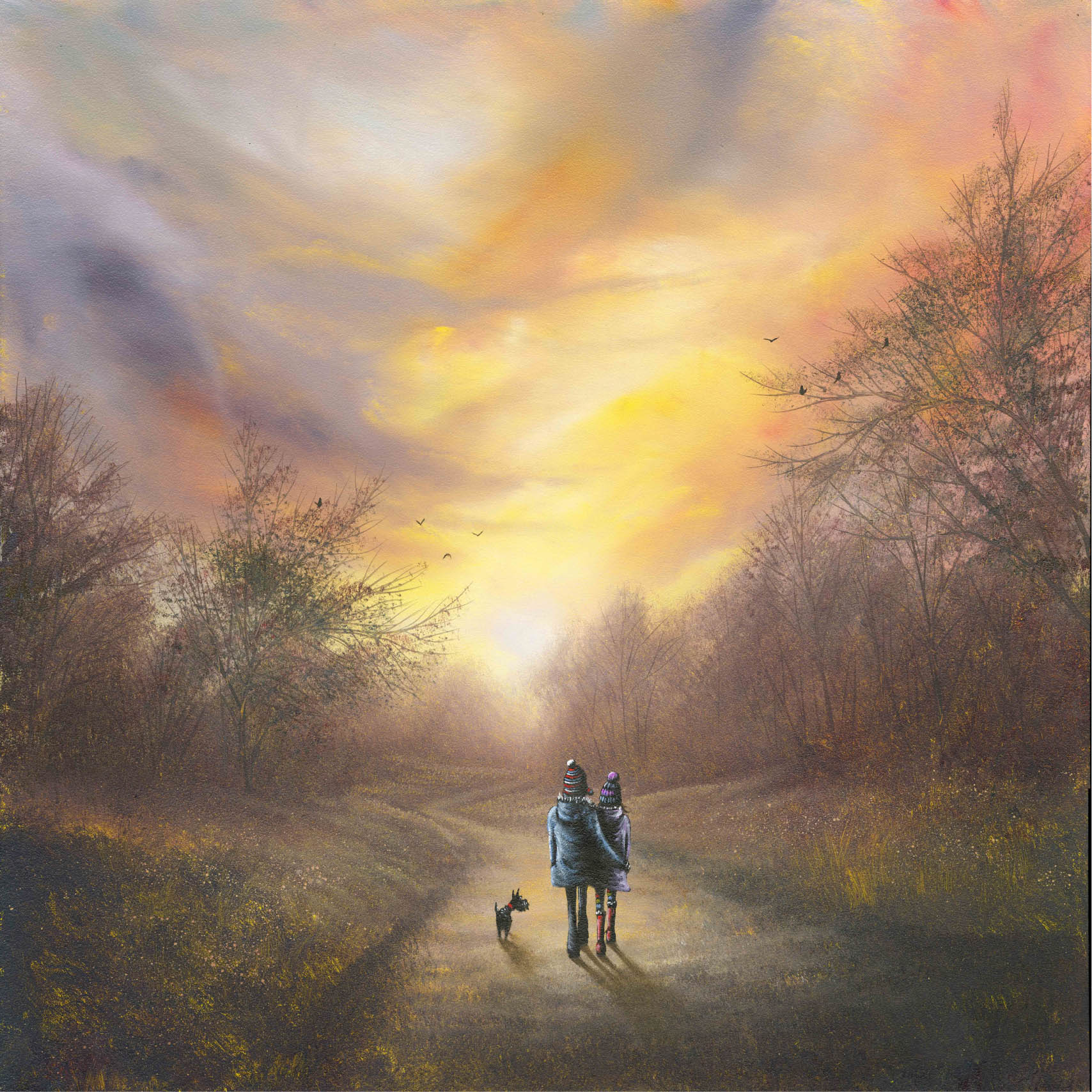 Its The Moments Together That Change Us Forever - Limited Edition Art Print by Danny Abrahams