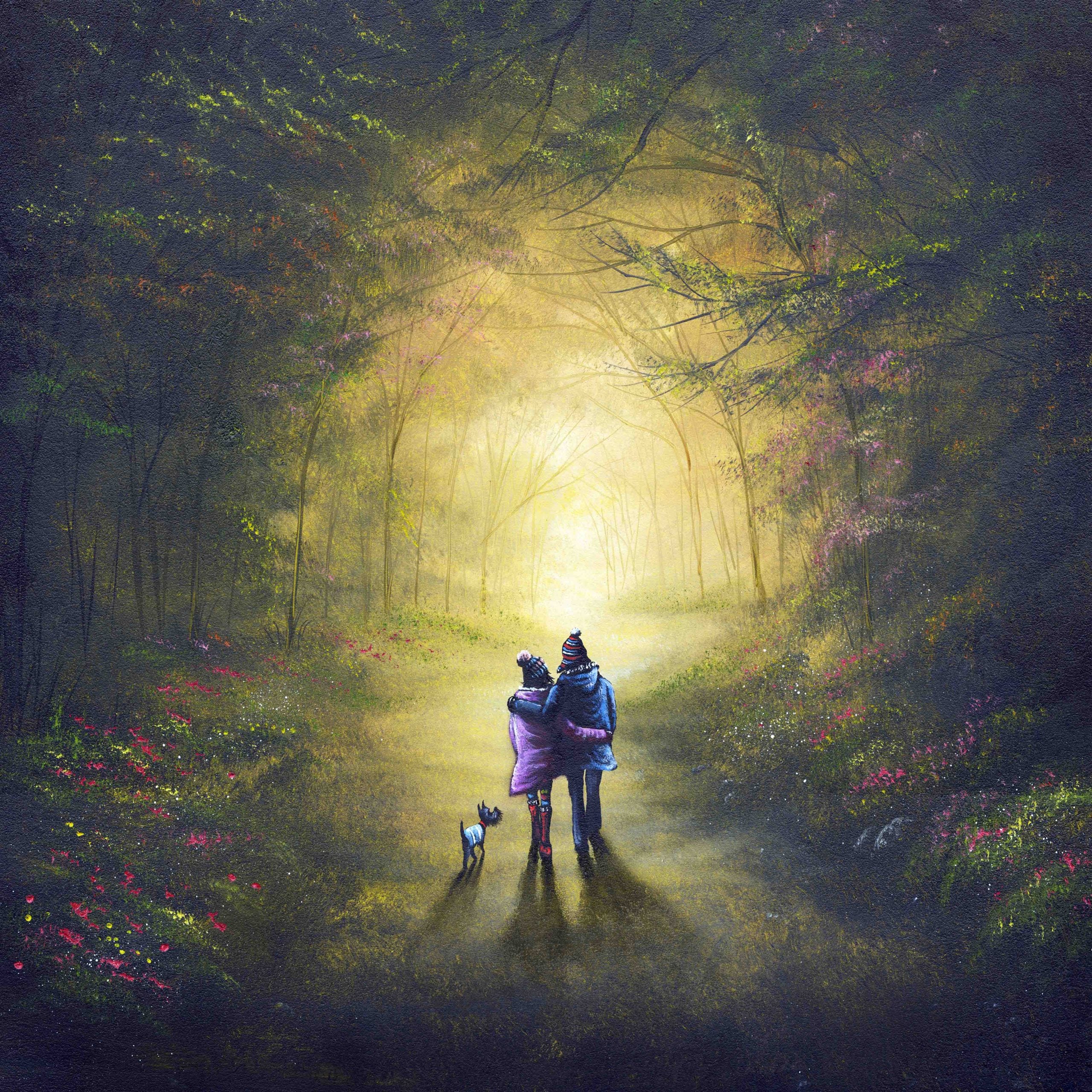 A Blooming Romance - Limited Edition Art Print by Danny Abrahams