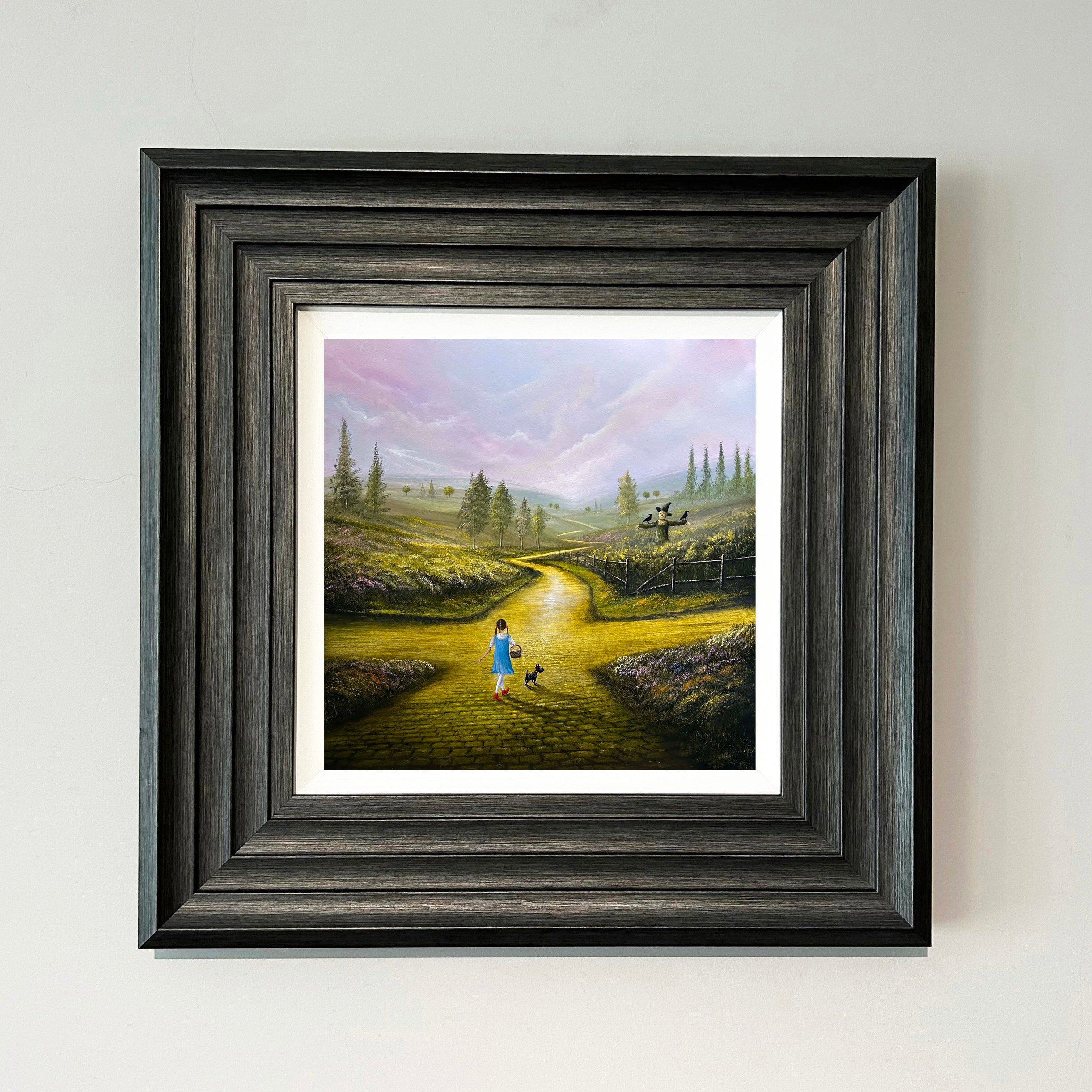 Follow The Yellow Brick Road - The Wizard of Oz Limited Edition Art Print by Danny Abrahams