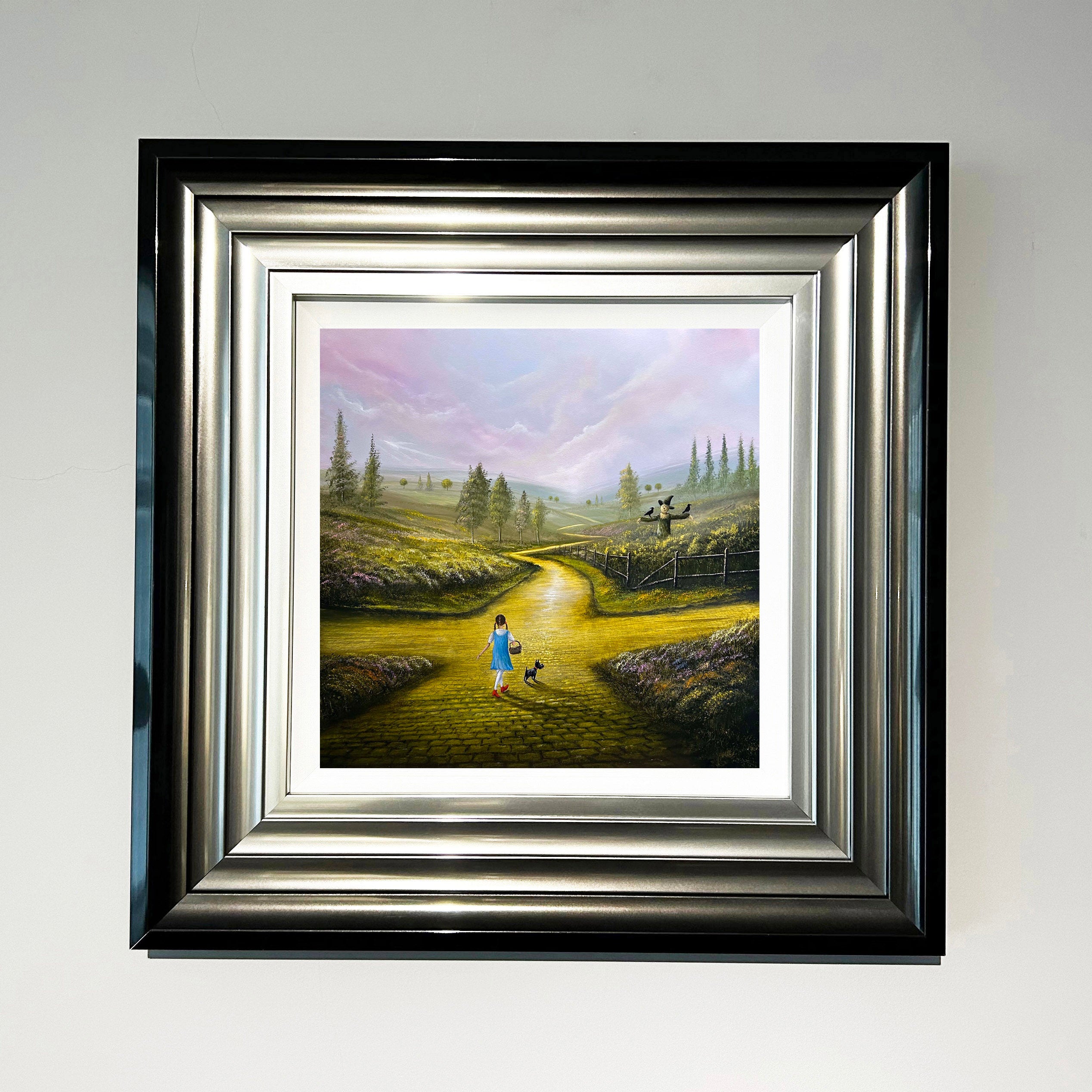 Follow The Yellow Brick Road - The Wizard of Oz Limited Edition Art Print by Danny Abrahams