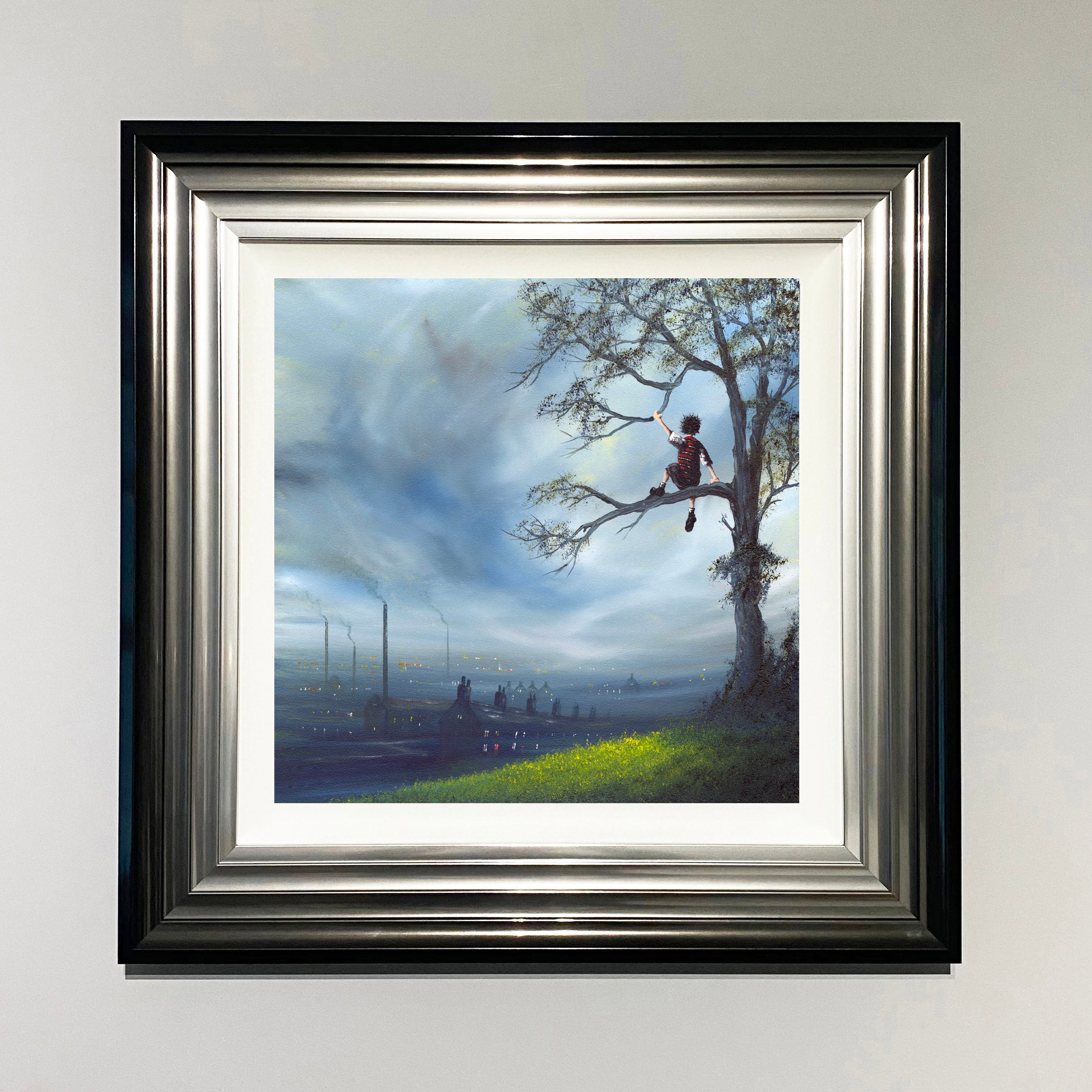 Its A Great View From The Top - Limited Edition Art Print by Danny Abrahams