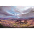 Timeless treasures landscape art print by Danny Abrahams showing Top Withens Haworth Yorkshire Moors inspiration for Wuthering Heights by Emily Brontè