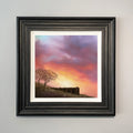 Top Withens  landscape art  print  by Danny Abrahams showing Top Withens Haworth Yorkshire Moors inspiration for Wuthering Heights by Emily Brontè